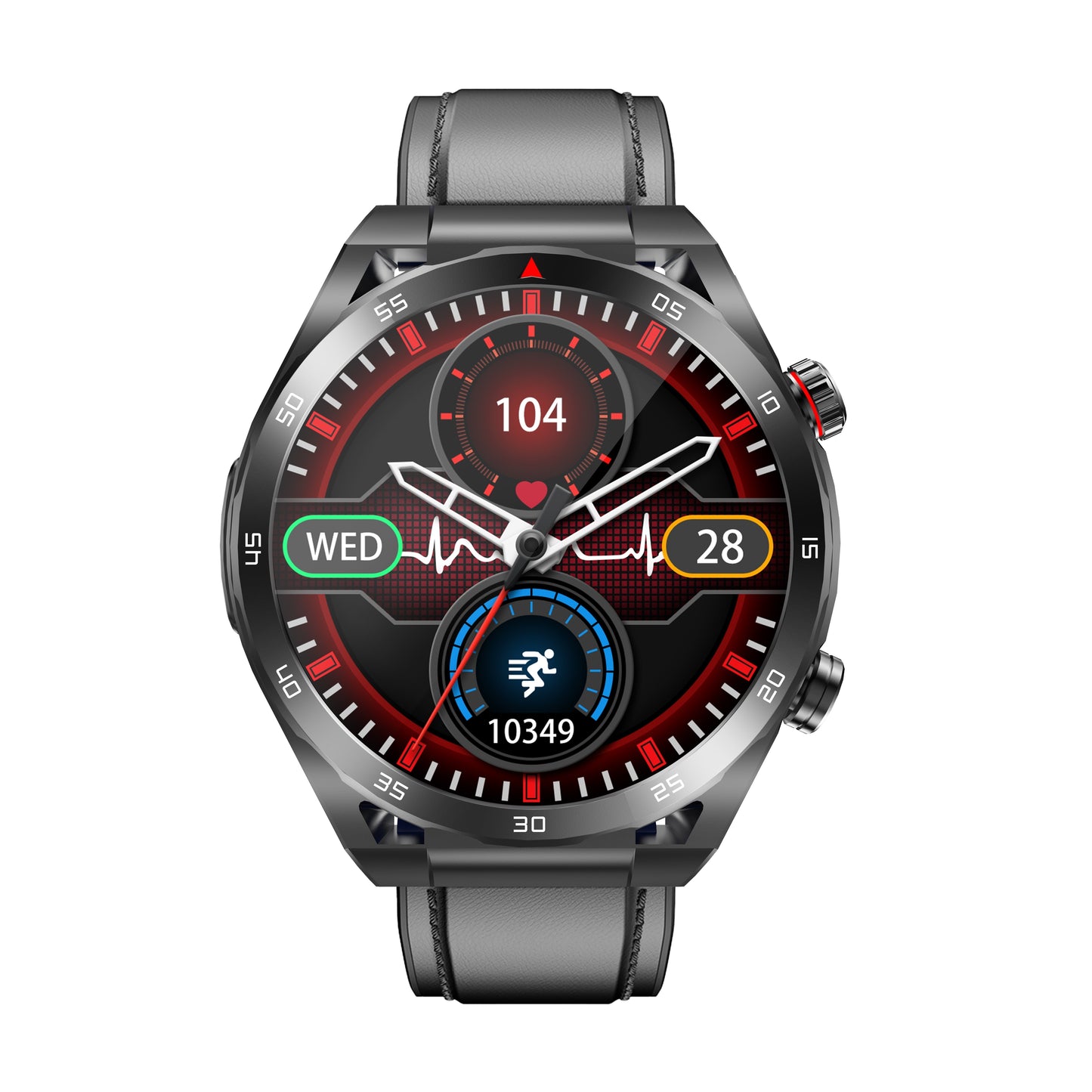 Montre connectée haut de gamme Kardena CARE One 2 - 2025 avec assistance IA