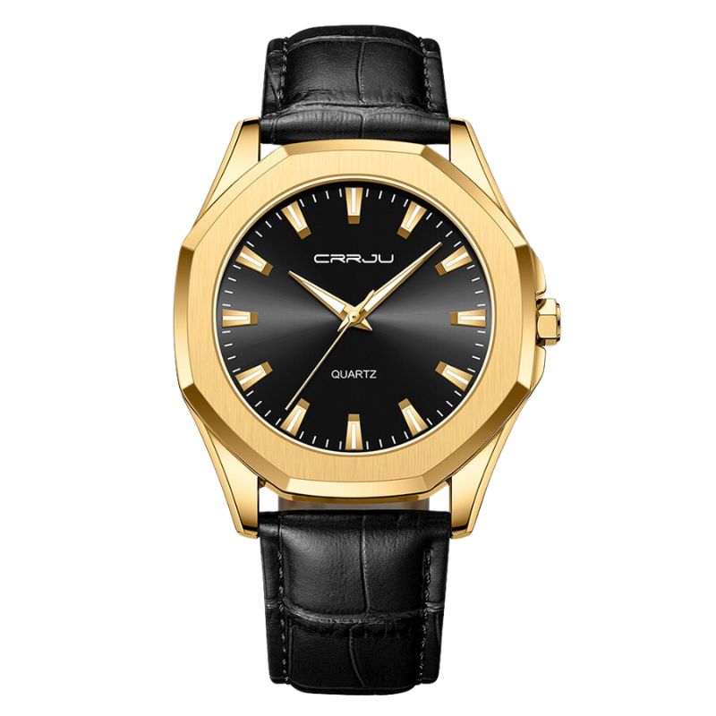 montre à quartz minimaliste décontractée