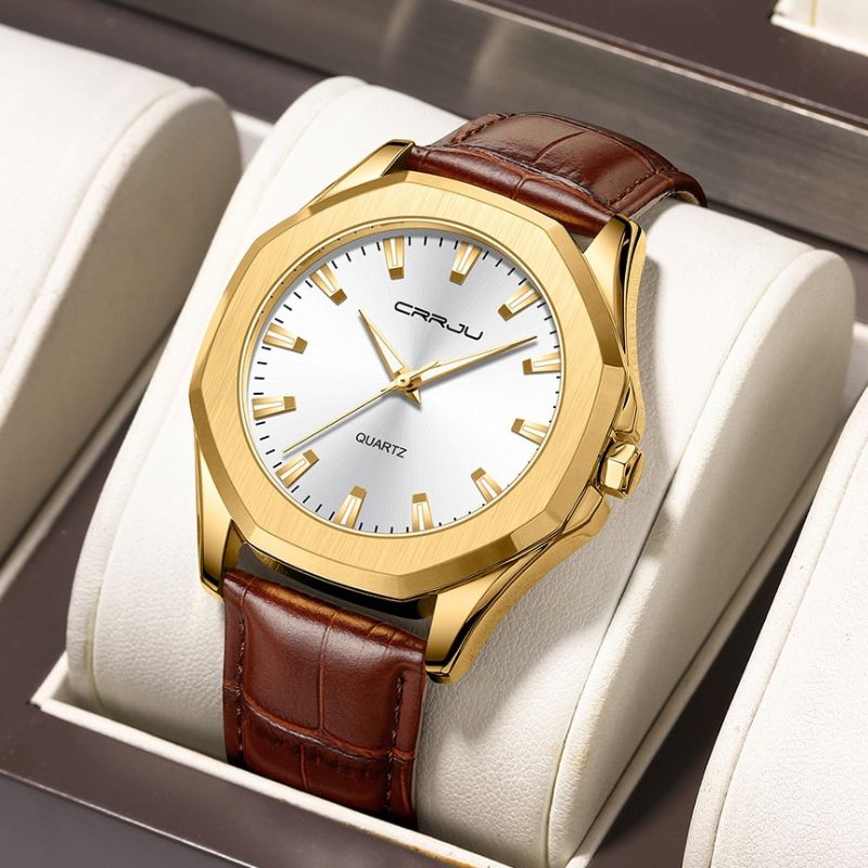 montre à quartz minimaliste décontractée