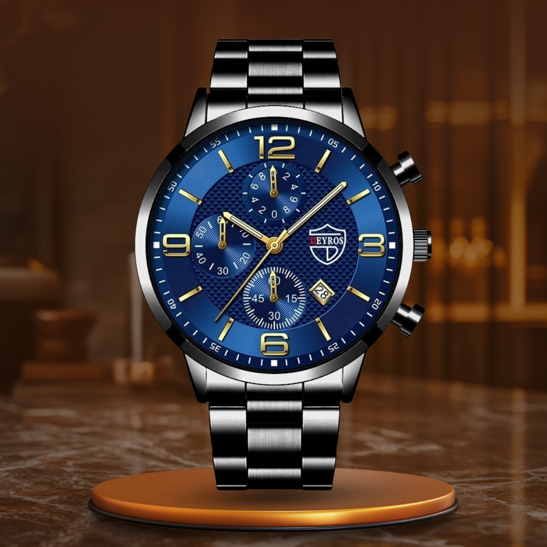 Montre d'affaires de luxe pour hommes